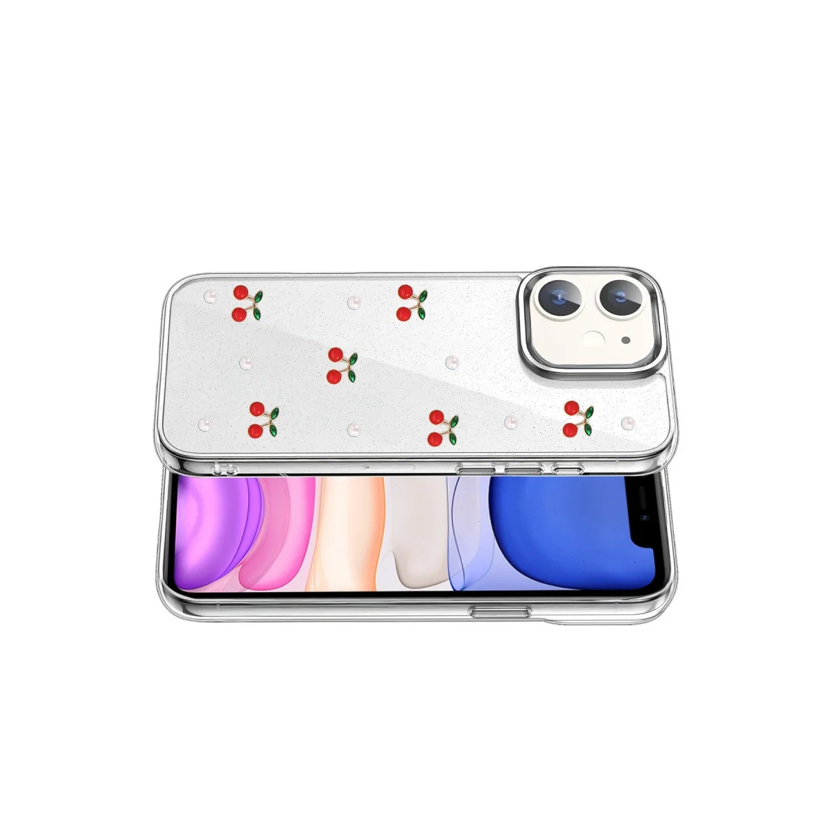Apple İphone 12 Fiyonk Desenli Kapak - Desen 9 Apple İphone 12 Fiyonk Desenli Kapak - Desen 9