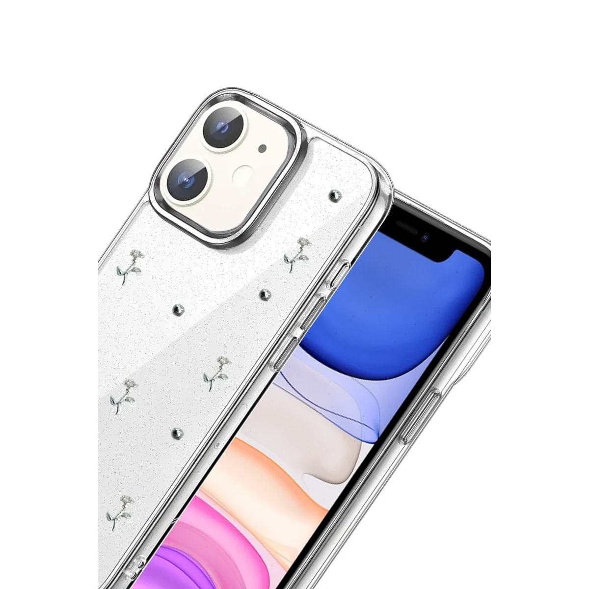 Apple İphone 12 Fiyonk Desenli Kapak - Desen 4 Apple İphone 12 Fiyonk Desenli Kapak - Desen 4