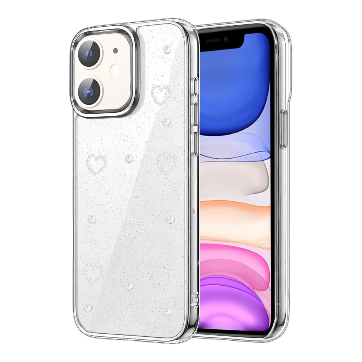 Apple İphone 12 Fiyonk Desenli Kapak - Desen 10