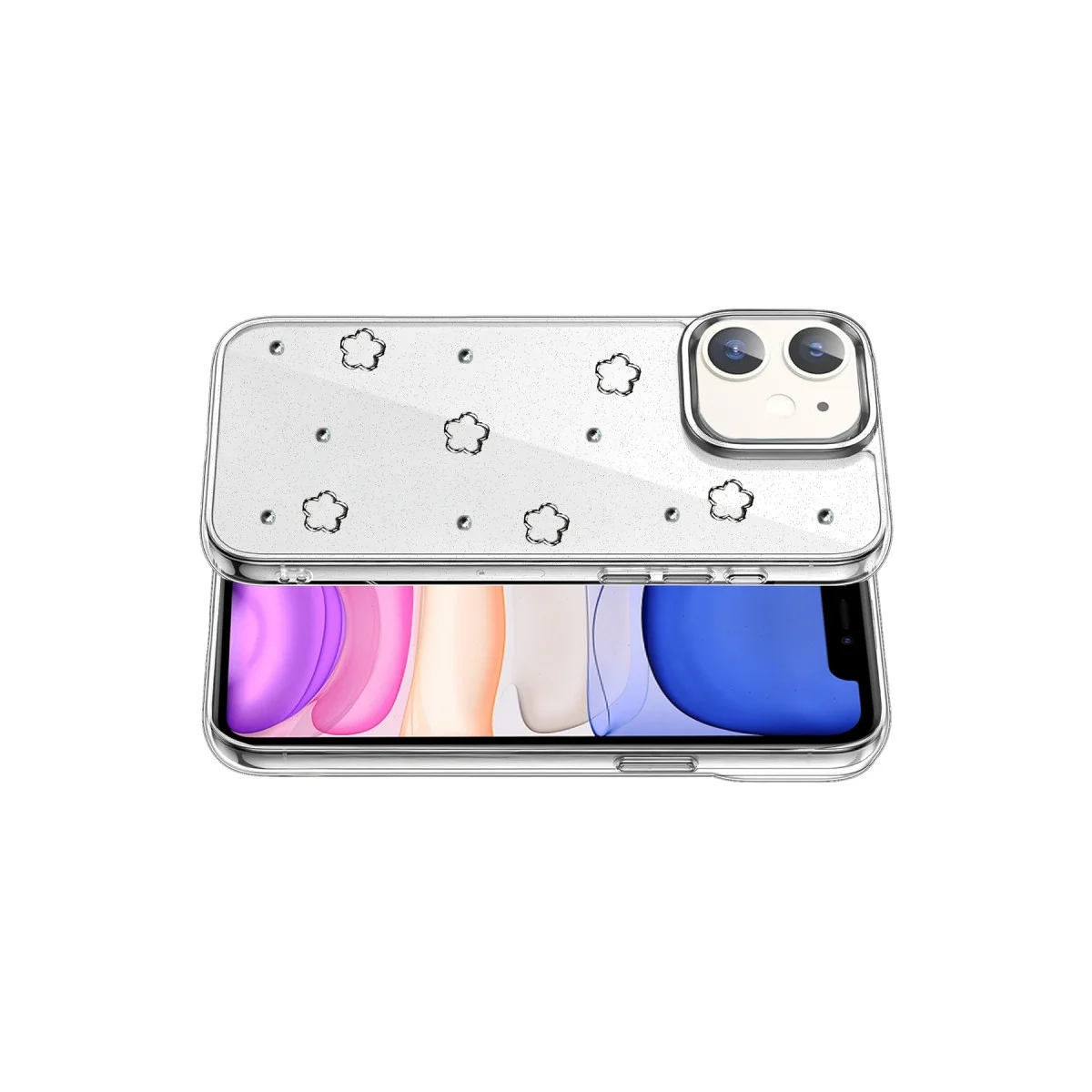 Apple İphone 12 Fiyonk Desenli Kapak - Desen 2 Apple İphone 12 Fiyonk Desenli Kapak - Desen 2