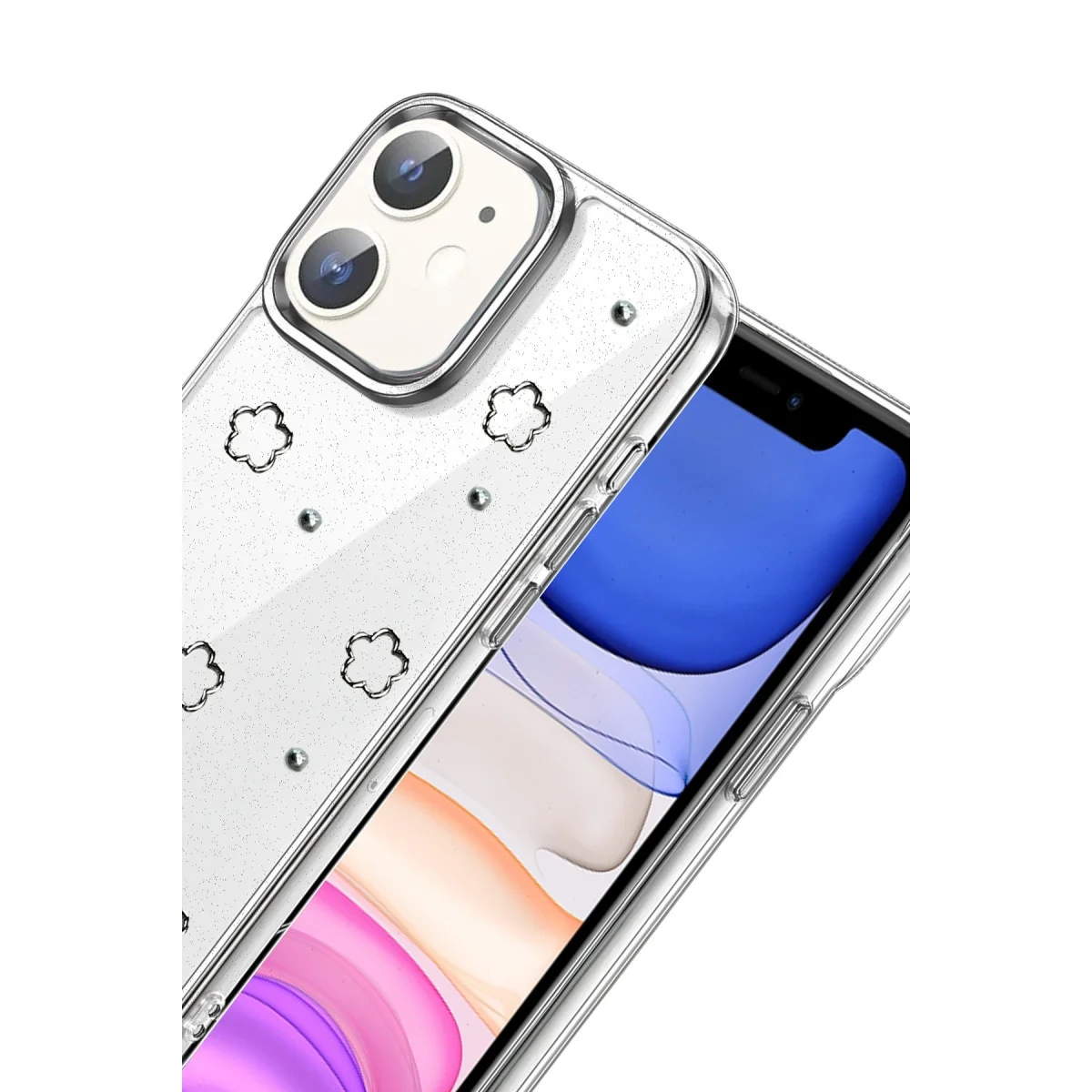 Apple İphone 12 Fiyonk Desenli Kapak - Desen 2 Apple İphone 12 Fiyonk Desenli Kapak - Desen 2