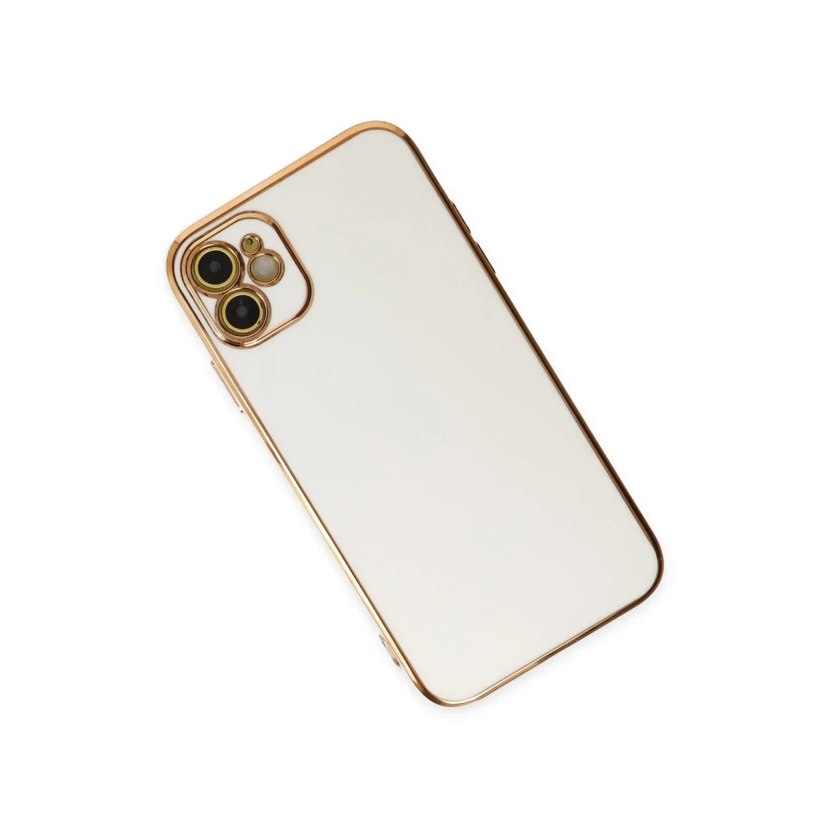 Apple iPhone 12 Kılıf Volet Silikon - Beyaz Apple iPhone 12 Kılıf Volet Silikon - Beyaz - Görsel 3