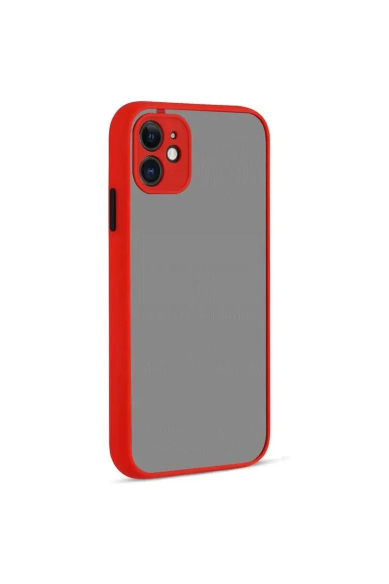 Apple iPhone 12 Kılıf Montreal Silikon Kapak - Kırmızı Fiyatı, Yorumları ve Özellikleri