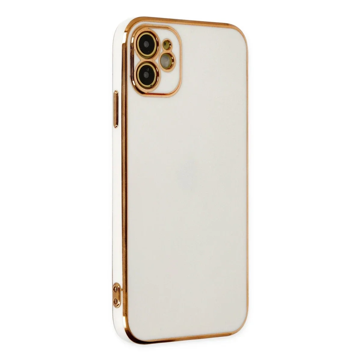 Apple iPhone 12 Kılıf Volet Silikon - Beyaz Apple iPhone 12 Kılıf Volet Silikon - Beyaz