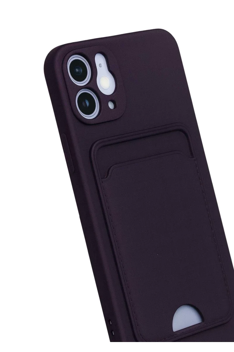 Apple iPhone 12 Kılıf Kelvin Kartvizitli Silikon - Derin Mor Fiyatı, Yorumları ve Özellikleri