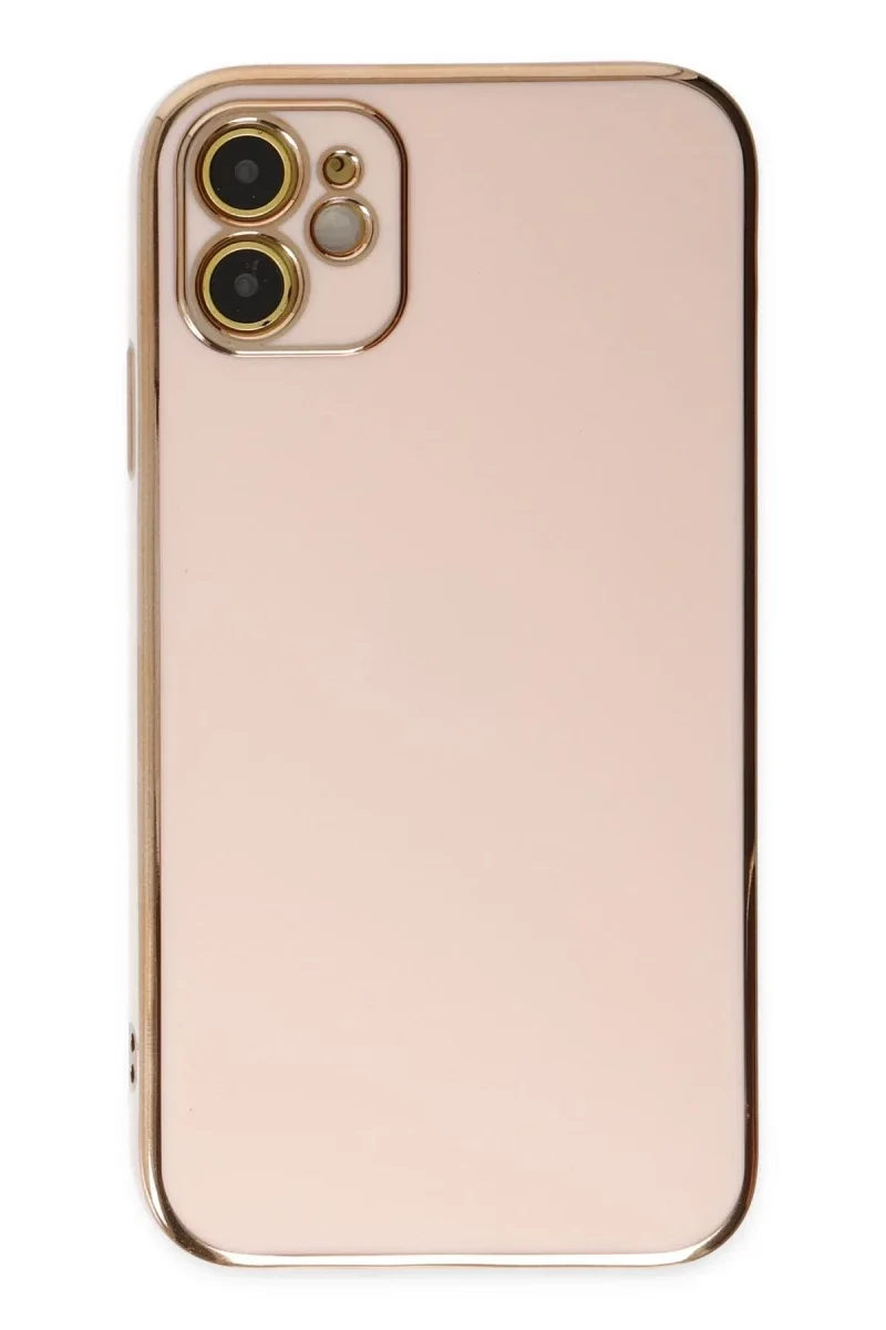Apple iPhone 12 Kılıf Volet Silikon - Pembe Fiyatı, Yorumları ve Özellikleri