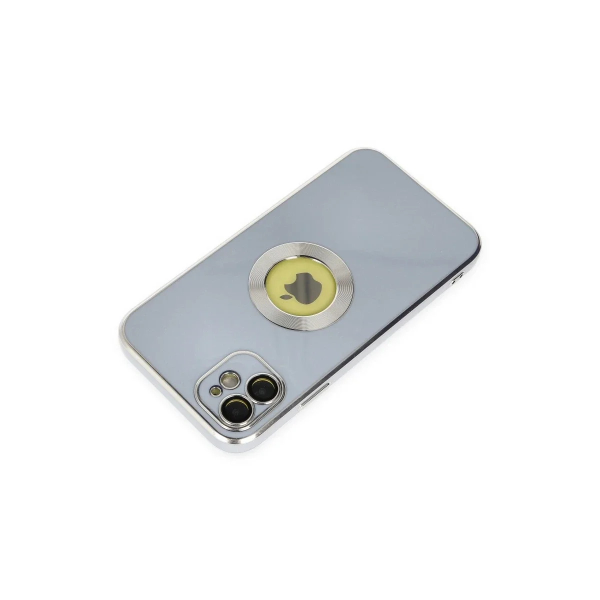 Apple iPhone 12 Kılıf Store Silikon - Sierra Blue - Görsel 4