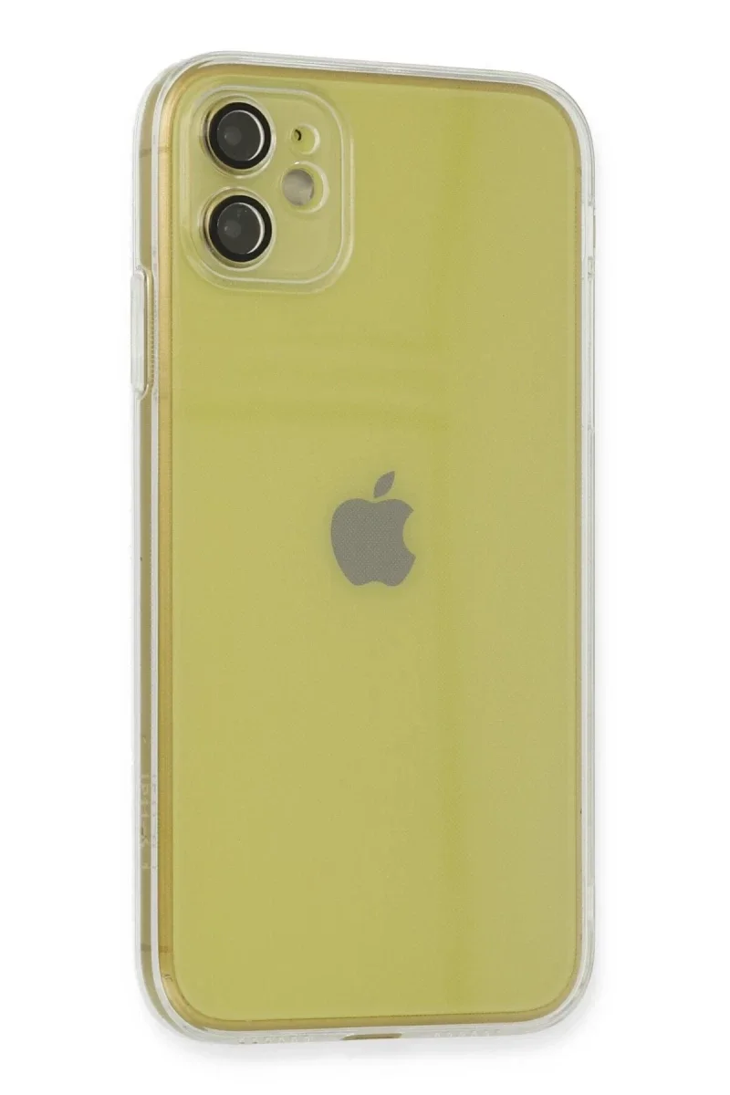Apple iPhone 12 Kılıf Fly Lens Silikon - Şeffaf Apple iPhone 12 Kılıf Fly Lens Silikon - Şeffaf