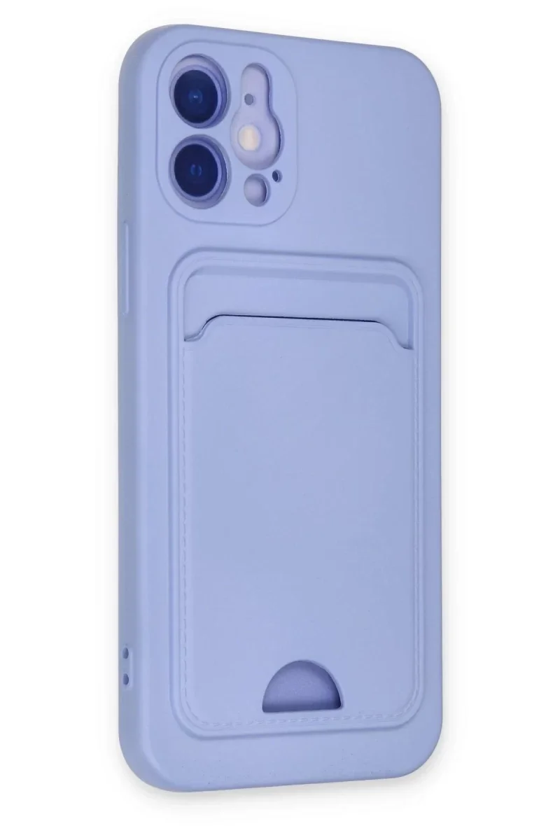 Apple iPhone 12 Kılıf Kelvin Kartvizitli Silikon - Lila Fiyatı, Yorumları ve Özellikleri