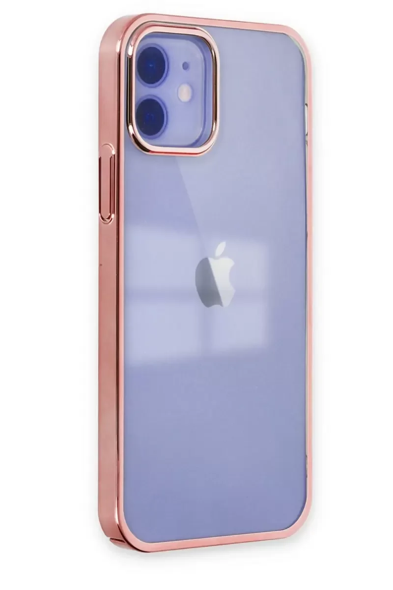 Apple iPhone 12 Kılıf Element Silikon - Pembe Apple iPhone 12 Kılıf Element Silikon - Pembe