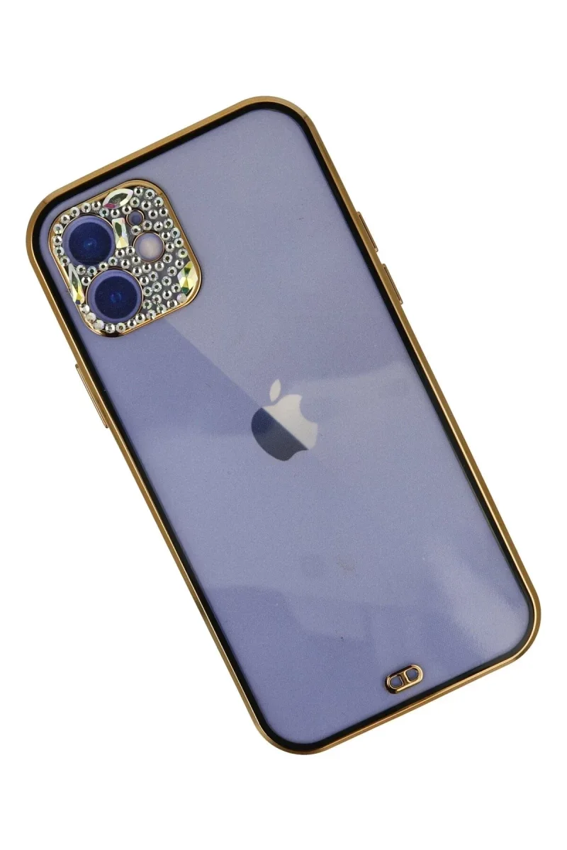 Apple iPhone 12 Kılıf Liva Taşlı Silikon - Siyah Fiyatı, Yorumları ve Özellikleri