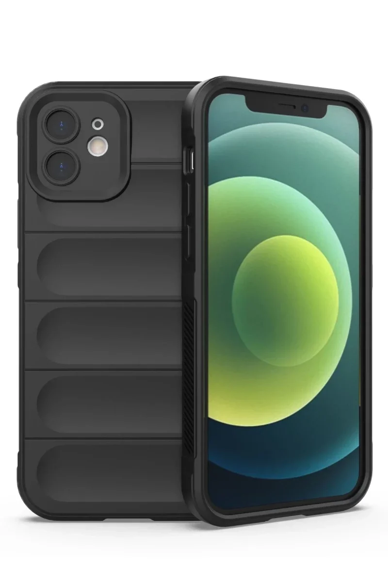 Apple iPhone 12 Kılıf Optimum Silikon - Siyah Fiyatı, Yorumları ve Özellikleri