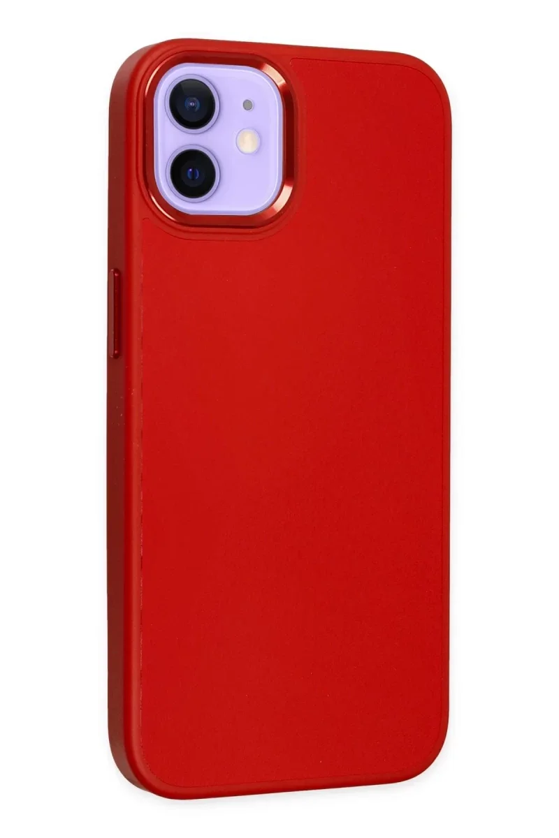 Apple iPhone 12 Kılıf Asya Deri Silikon - Kırmızı Fiyatı, Yorumları ve Özellikleri