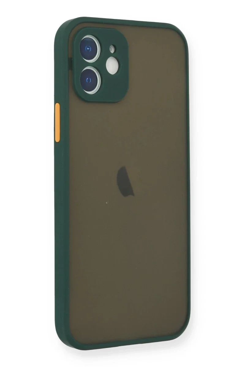Apple iPhone 12 Mini Kılıf Montreal Silikon Kapak - Yeşil Fiyatı, Yorumları ve Özellikleri