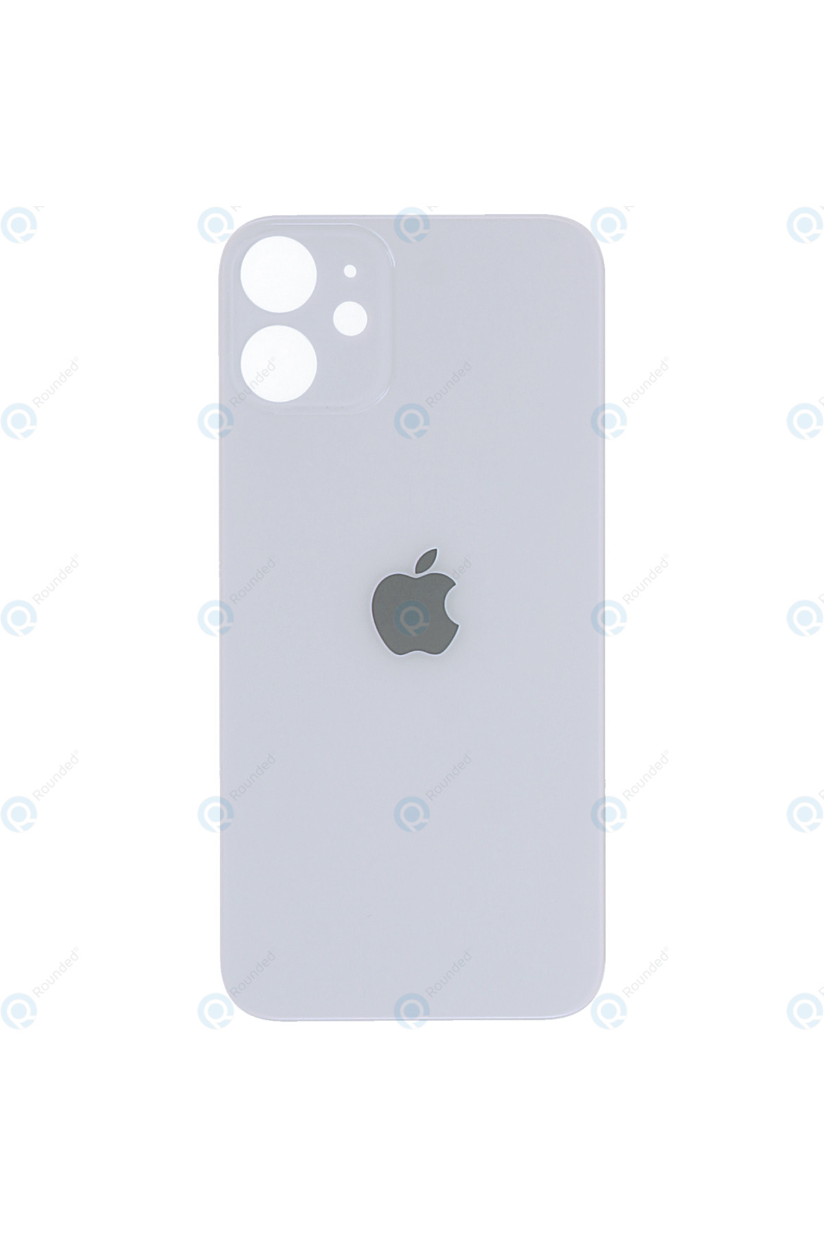 Apple iPhone 12 Mini Uyumlu Logolu Arka Pil Batarya Kapağı - LENS