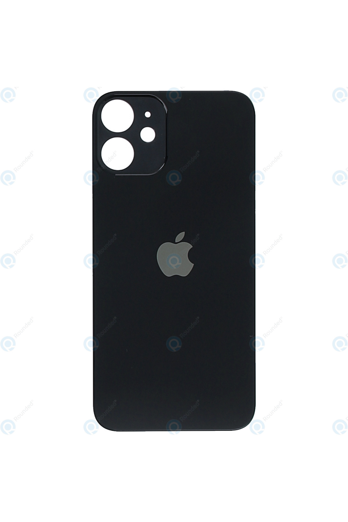 Apple iPhone 12 Mini Uyumlu Logolu Arka Pil Batarya Kapağı - LENS