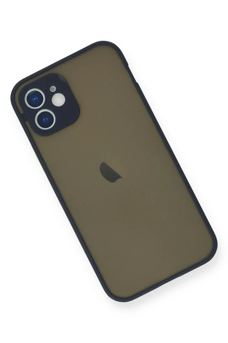 Apple iPhone 12 Mini Kılıf Montreal Silikon Kapak - Lacivert Fiyatı, Yorumları ve Özellikleri
