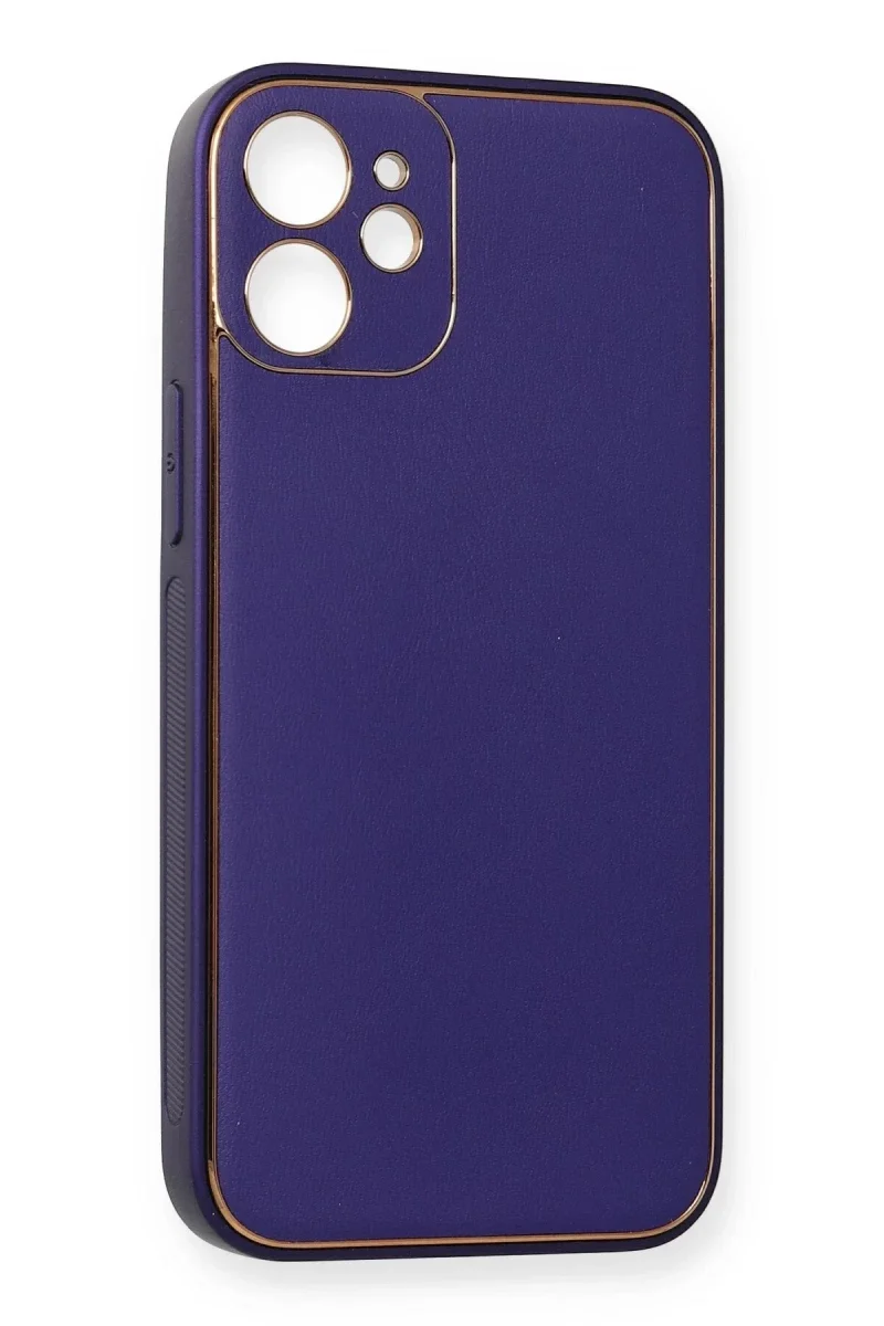 Apple iPhone 12 Mini Kılıf Coco Deri Silikon Kapak - Mor Fiyatı, Yorumları ve Özellikleri