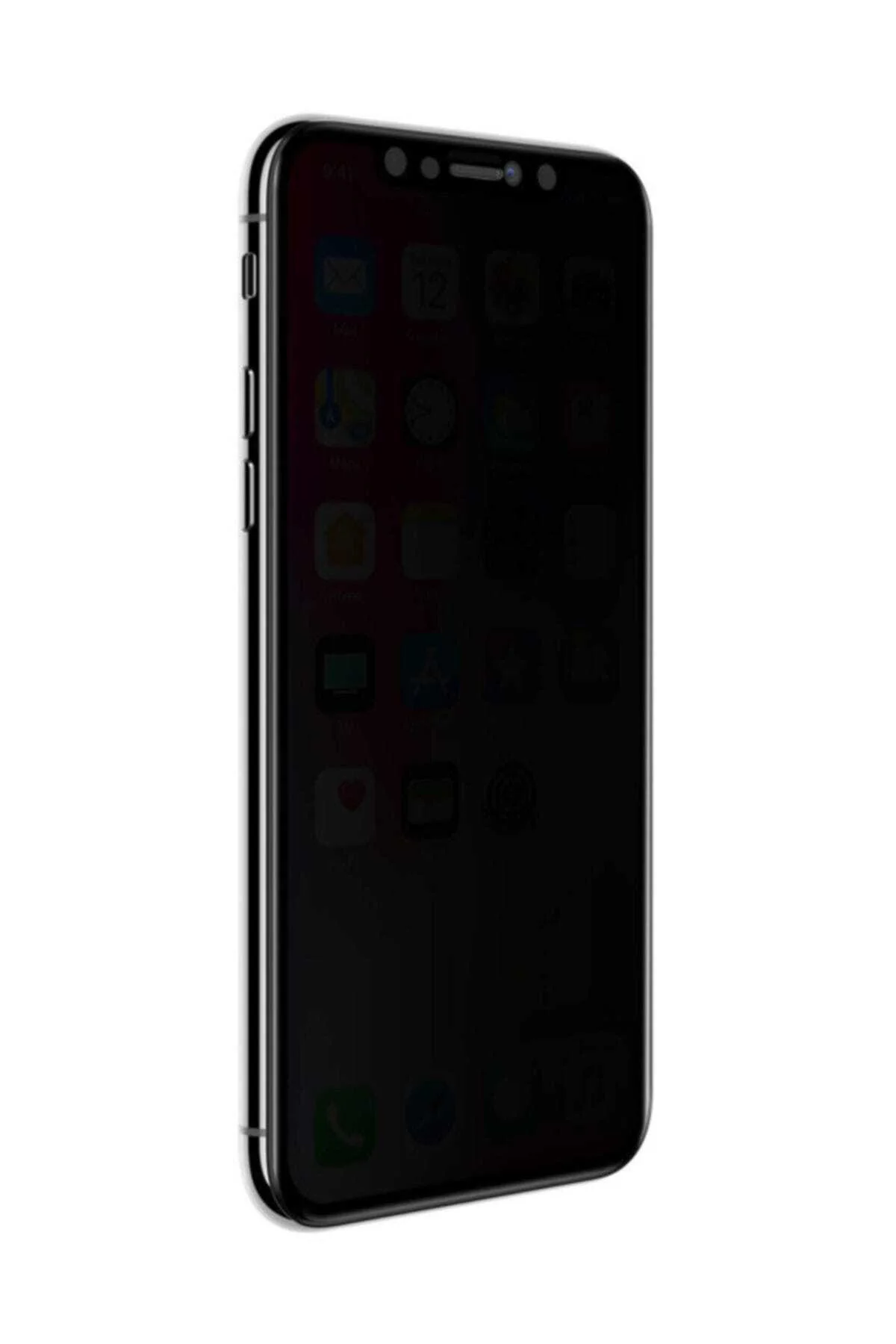 Apple iPhone 12 Mini 5.4'' Gizli Kırılmaz cam Tam Kaplayan