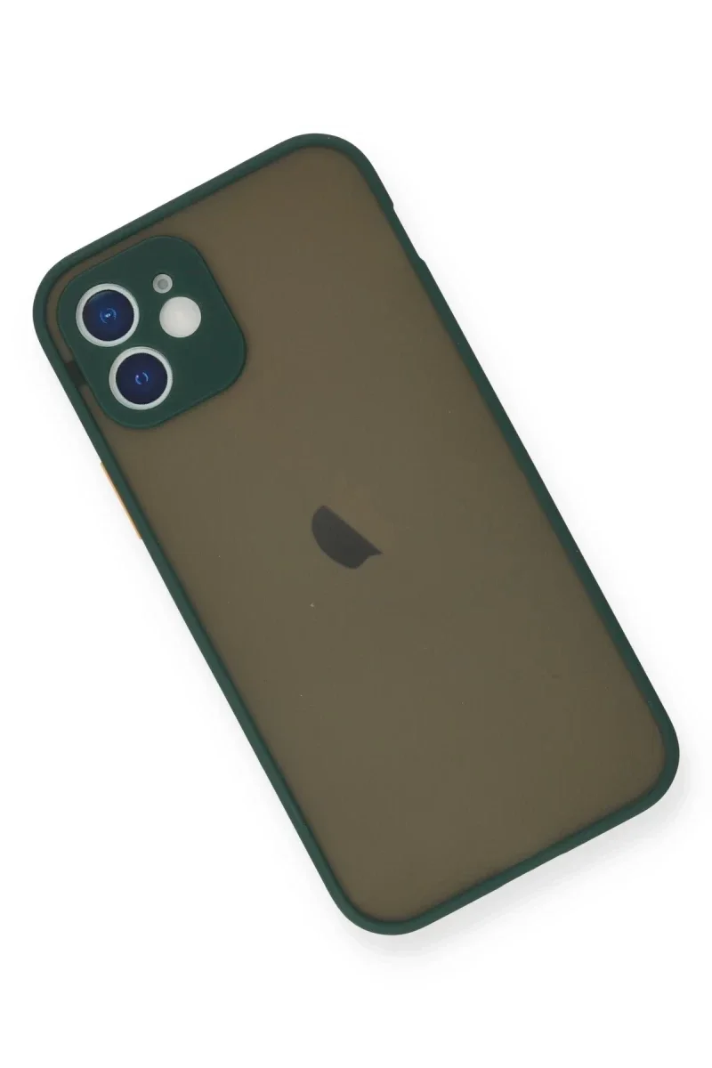 Apple iPhone 12 Mini Kılıf Montreal Silikon Kapak - Yeşil Fiyatı, Yorumları ve Özellikleri