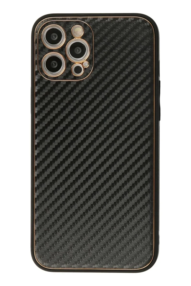 Apple iPhone 12 Pro Max Kılıf Coco Karbon Silikon - Siyah Fiyatı, Yorumları ve Özellikleri