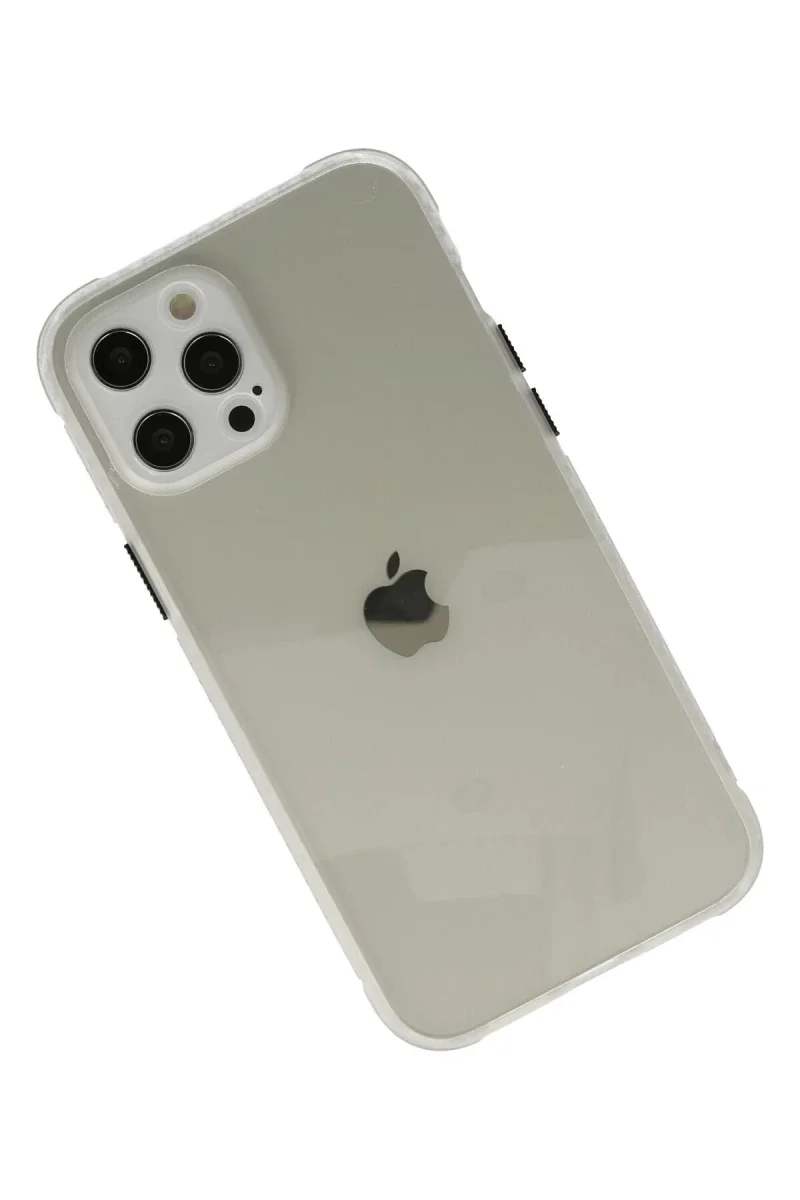 Apple iPhone 12 Pro Kılıf Miami Şeffaf Silikon - Şeffaf Apple iPhone 12 Pro Kılıf Miami Şeffaf Silikon - Şeffaf