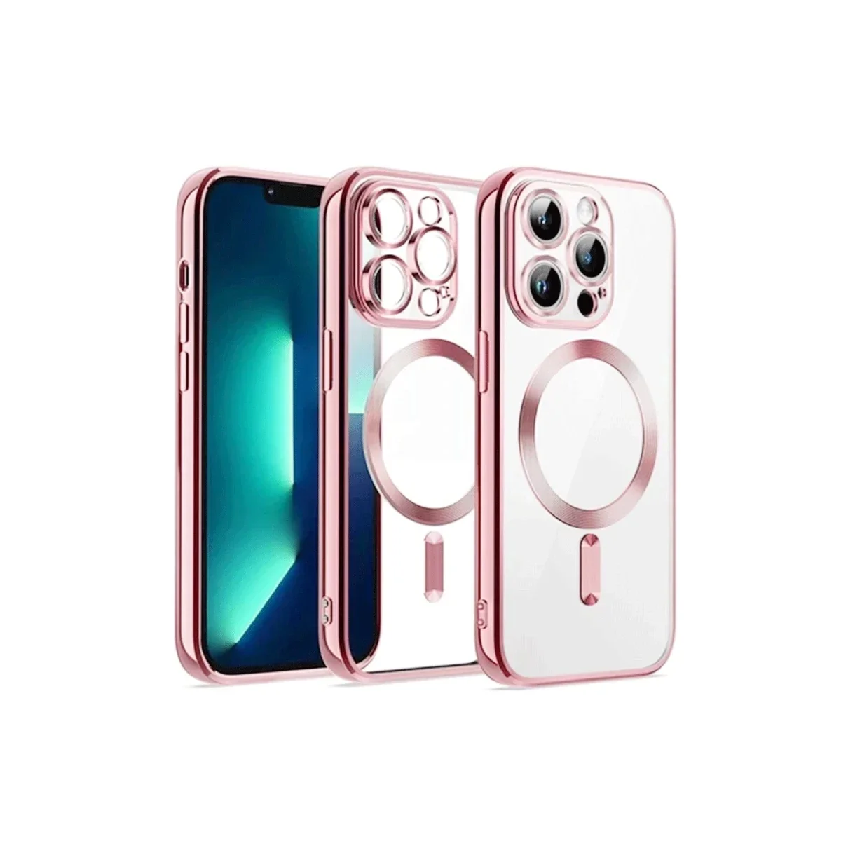 Apple iPhone 12 Pro Kılıf Kross Magneticsafe Kapak - Rose Fiyatı, Yorumları ve Özellikleri