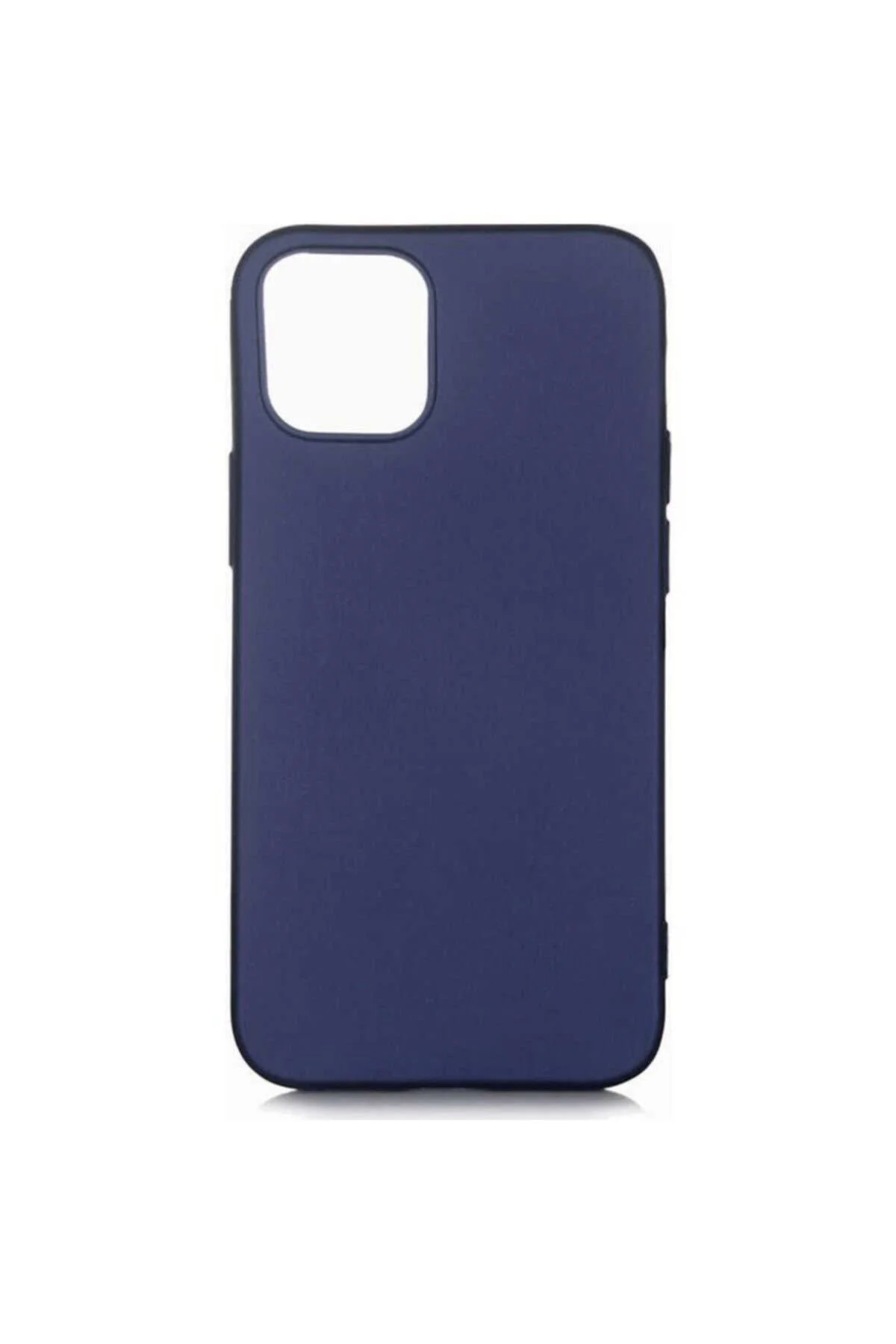 Apple iPhone 12 Pro (6.1'') Premium Silikon Kılıf Mavi