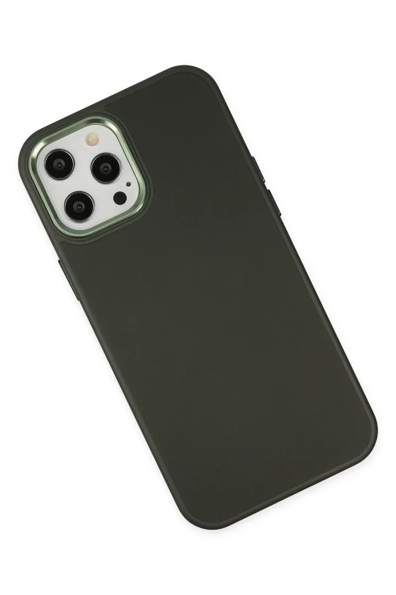 Apple iPhone 12 Pro Max Kılıf Asya Deri Silikon - Koyu Yeşil Fiyatı, Yorumları ve Özellikleri