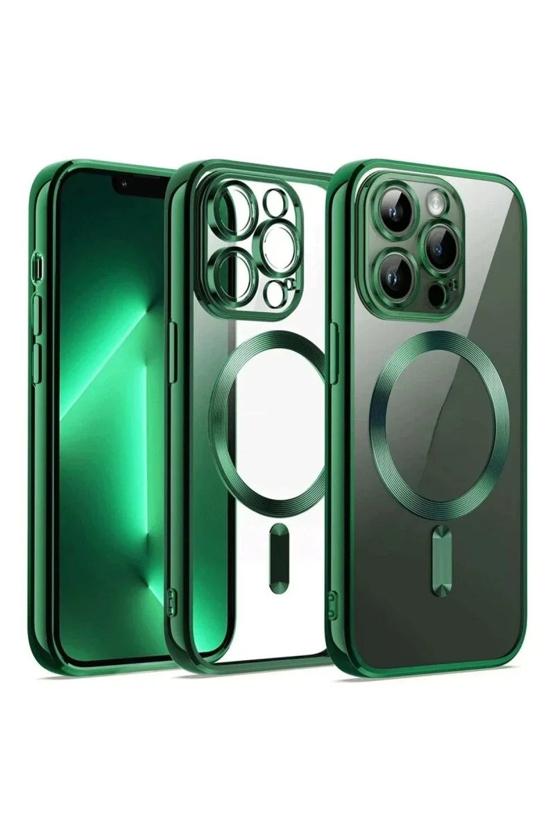 Apple iPhone 12 Pro Kılıf Kross Magneticsafe Kapak - Koyu Yeşil Fiyatı, Yorumları ve Özellikleri
