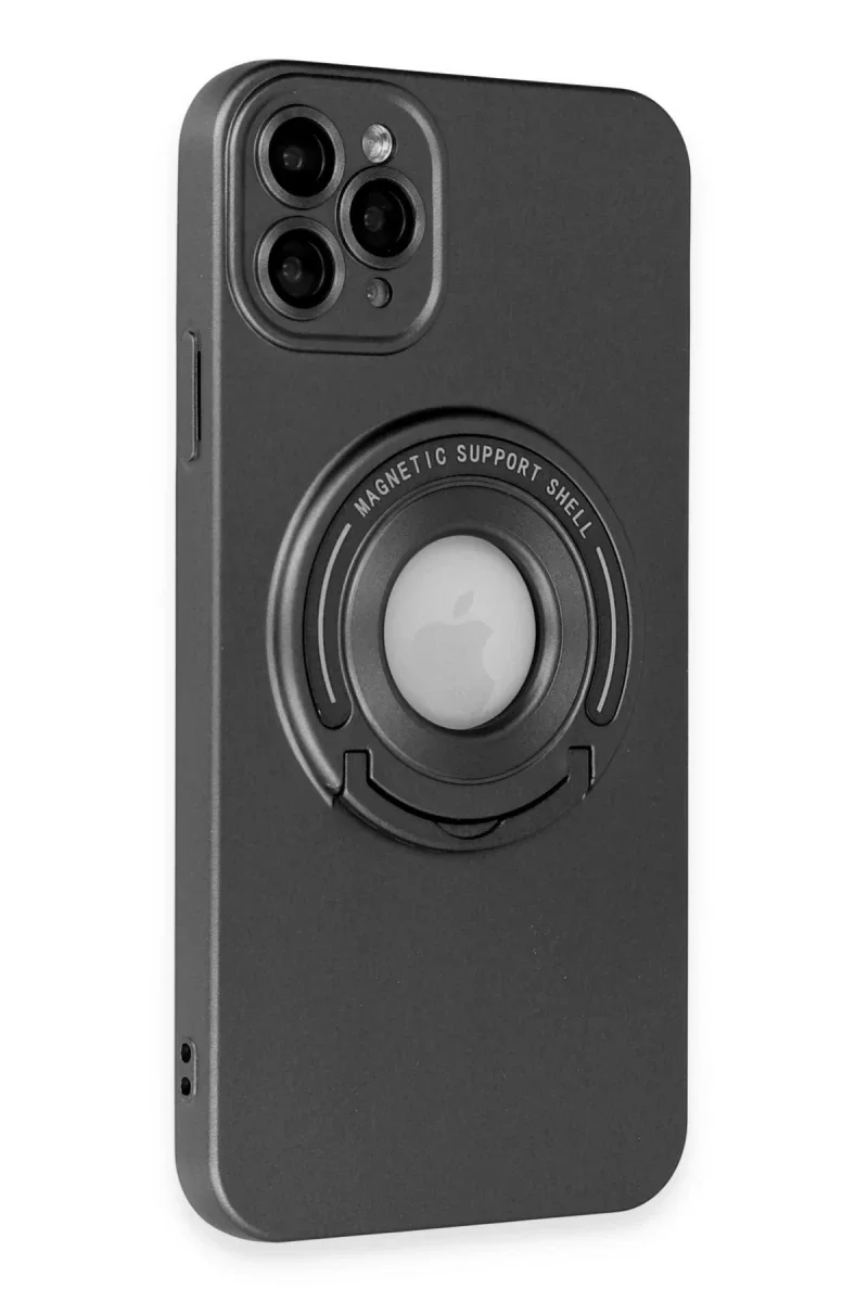 Apple iPhone 12 Pro Kılıf Lukka Magneticsafe Kapak - Siyah