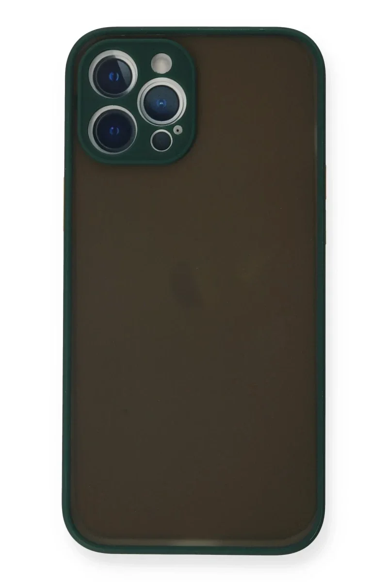 Apple iPhone 12 Pro Max Kılıf Montreal Silikon Kapak - Yeşil Fiyatı, Yorumları ve Özellikleri