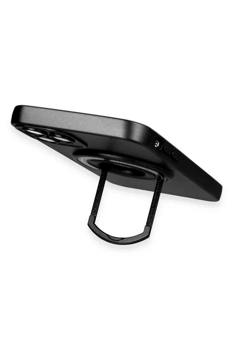 Apple iPhone 12 Pro Kılıf Lukka Magneticsafe Kapak - Siyah