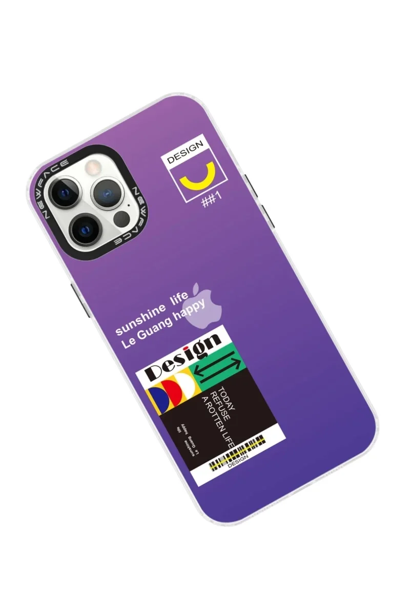 Apple iPhone 12 Pro Max Kılıf Estoril Desenli Kapak - Estoril - 4 Apple iPhone 12 Pro Max Kılıf Estoril Desenli Kapak - Estoril - 4