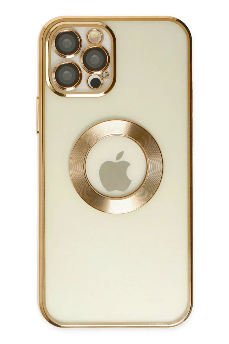 Apple iPhone 12 Pro Kılıf Slot Silikon - Gold Apple iPhone 12 Pro Kılıf Slot Silikon - Gold