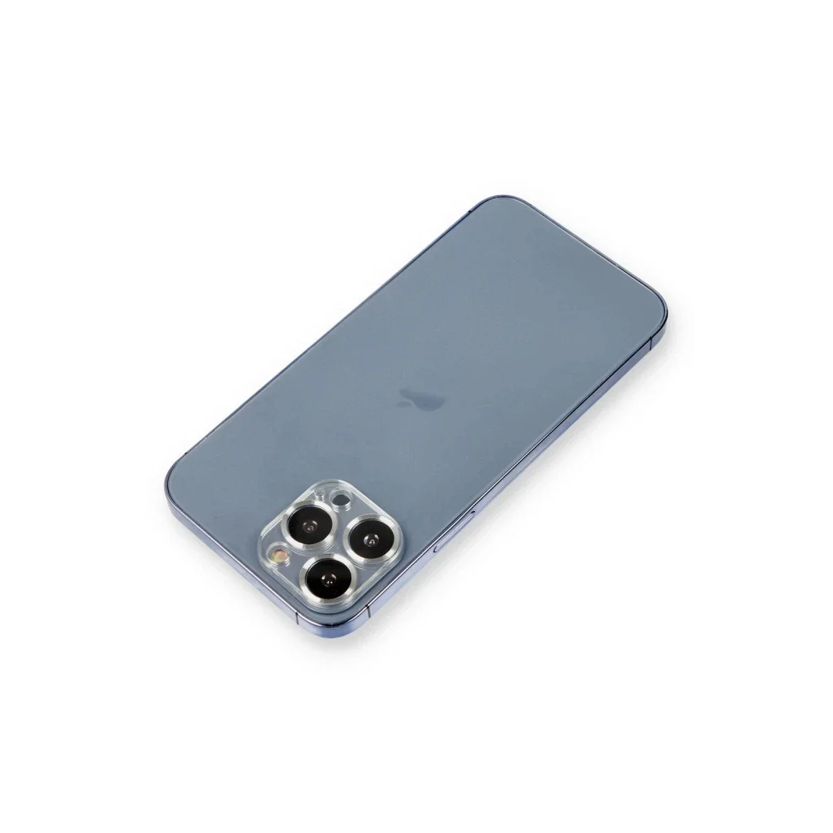 Apple iPhone 12 Pro Metal Kamera Lens Koruma Cam - Gümüş Apple iPhone 12 Pro Metal Kamera Lens Koruma Cam - Gümüş