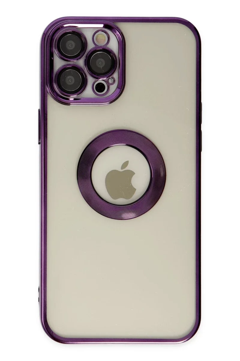 Apple iPhone 12 Pro Kılıf Slot Silikon - Mor Apple iPhone 12 Pro Kılıf Slot Silikon - Mor