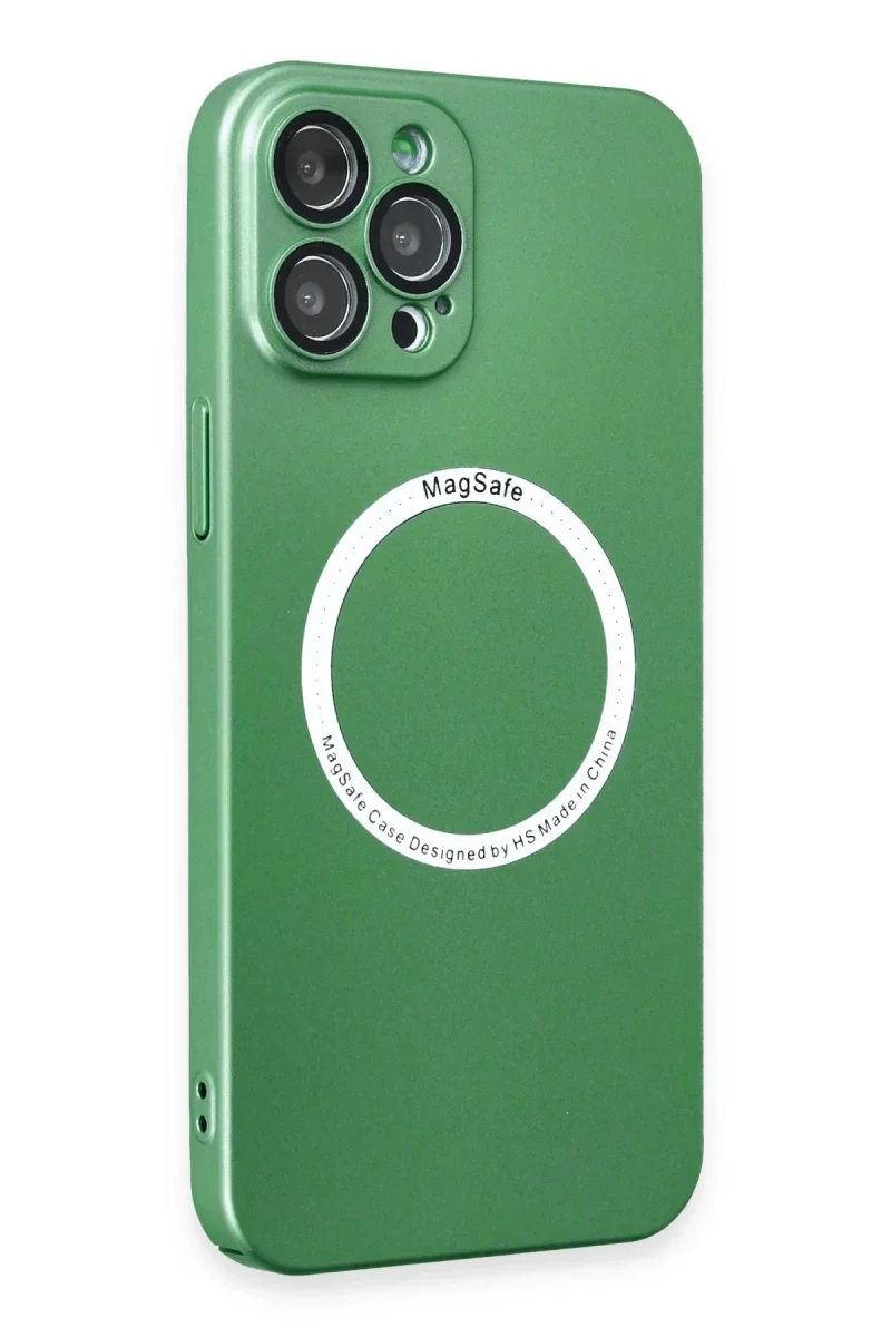 Apple iPhone 12 Pro Kılıf Jack Magneticsafe Lens Silikon - Yeşil Fiyatı, Yorumları ve Özellikleri