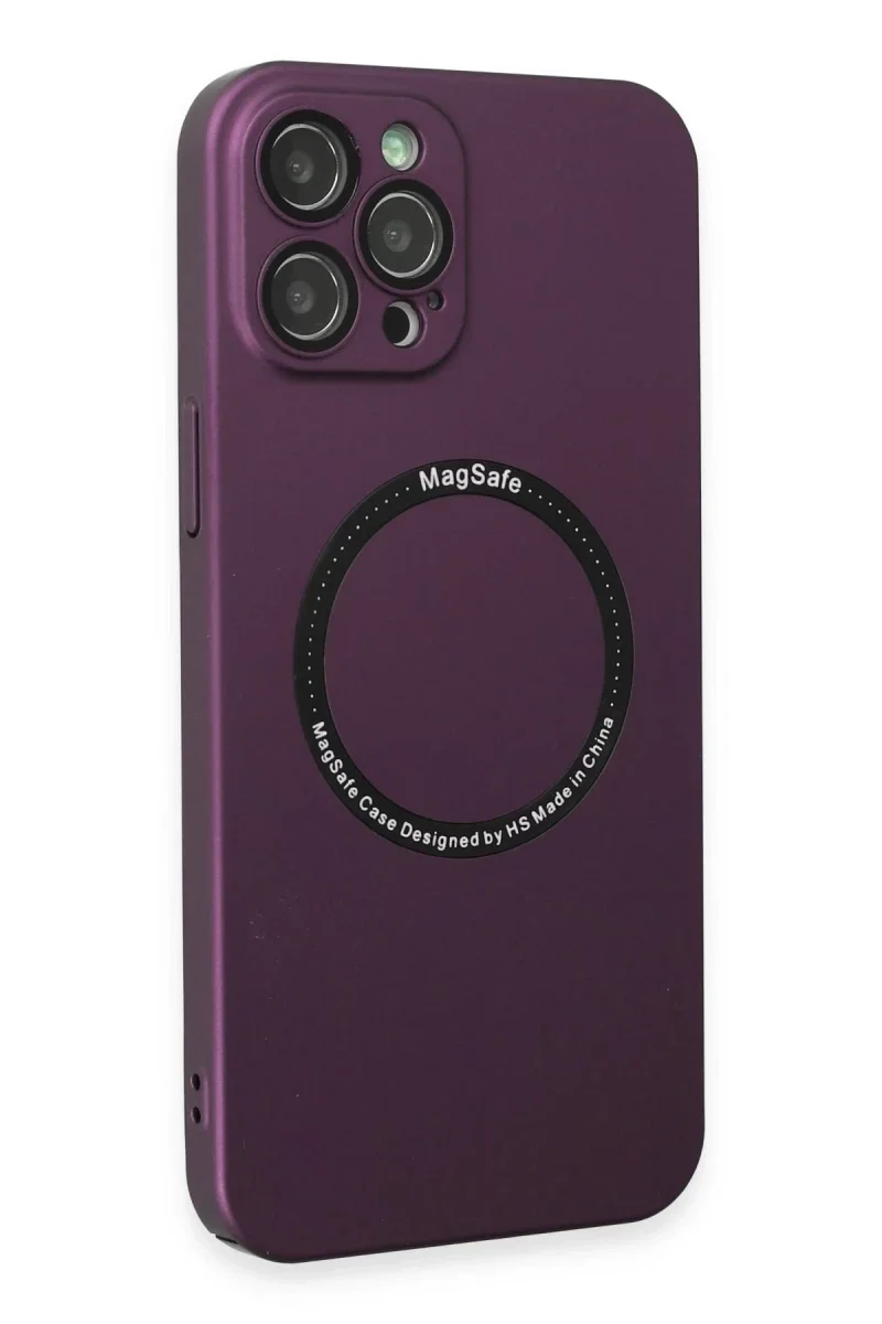 Apple iPhone 12 Pro Kılıf Jack Magneticsafe Lens Silikon - Mürdüm Fiyatı, Yorumları ve Özellikleri