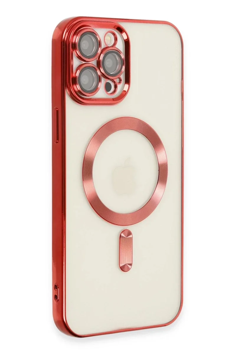Apple iPhone 12 Pro Max Kılıf Kross Magneticsafe Kapak - Kırmızı Fiyatı, Yorumları ve Özellikleri