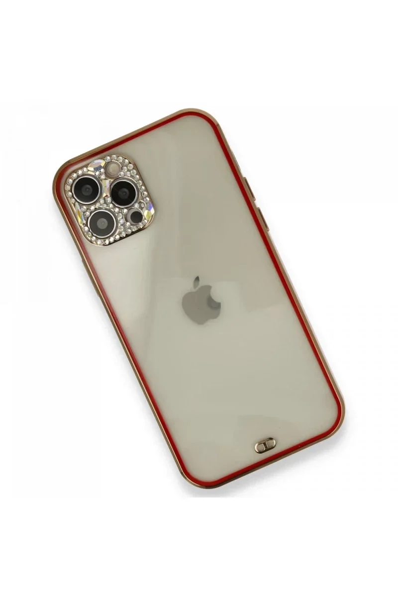 Apple iPhone 12 Pro Kılıf Liva Taşlı Silikon - Kırmızı Fiyatı, Yorumları ve Özellikleri