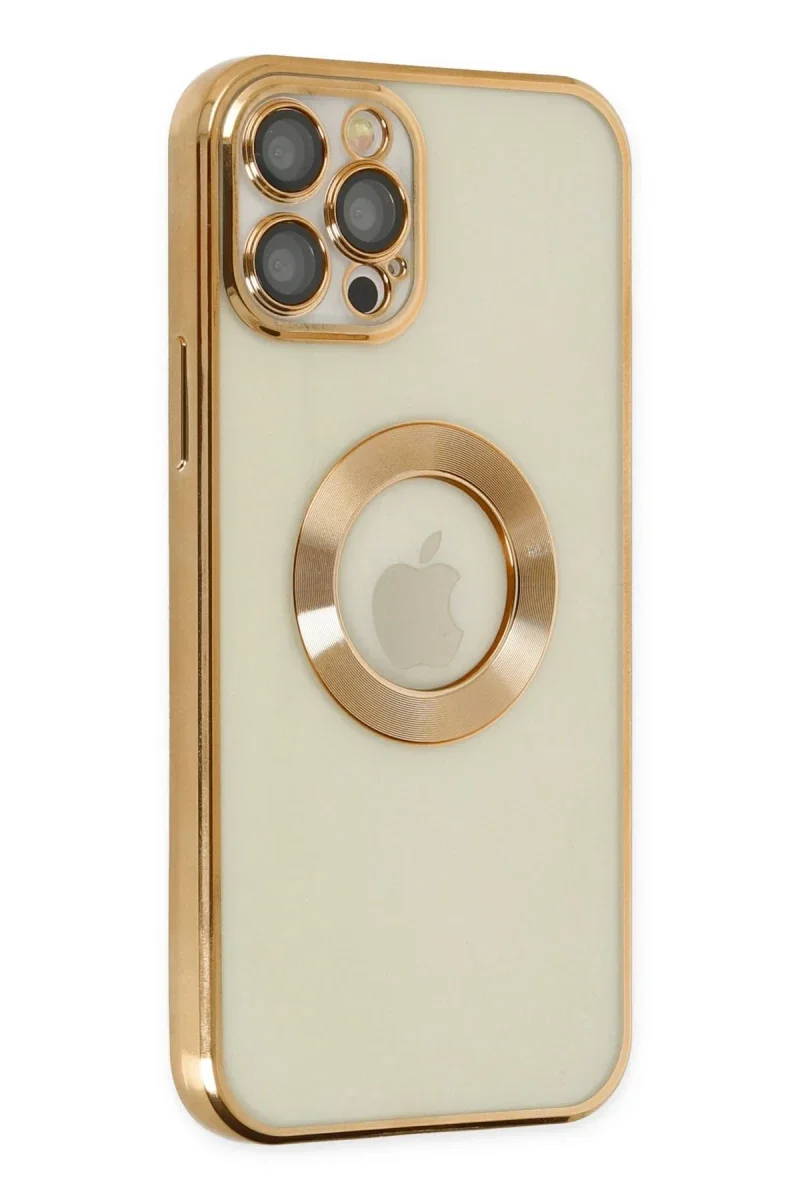 Apple iPhone 12 Pro Kılıf Slot Silikon - Gold Apple iPhone 12 Pro Kılıf Slot Silikon - Gold