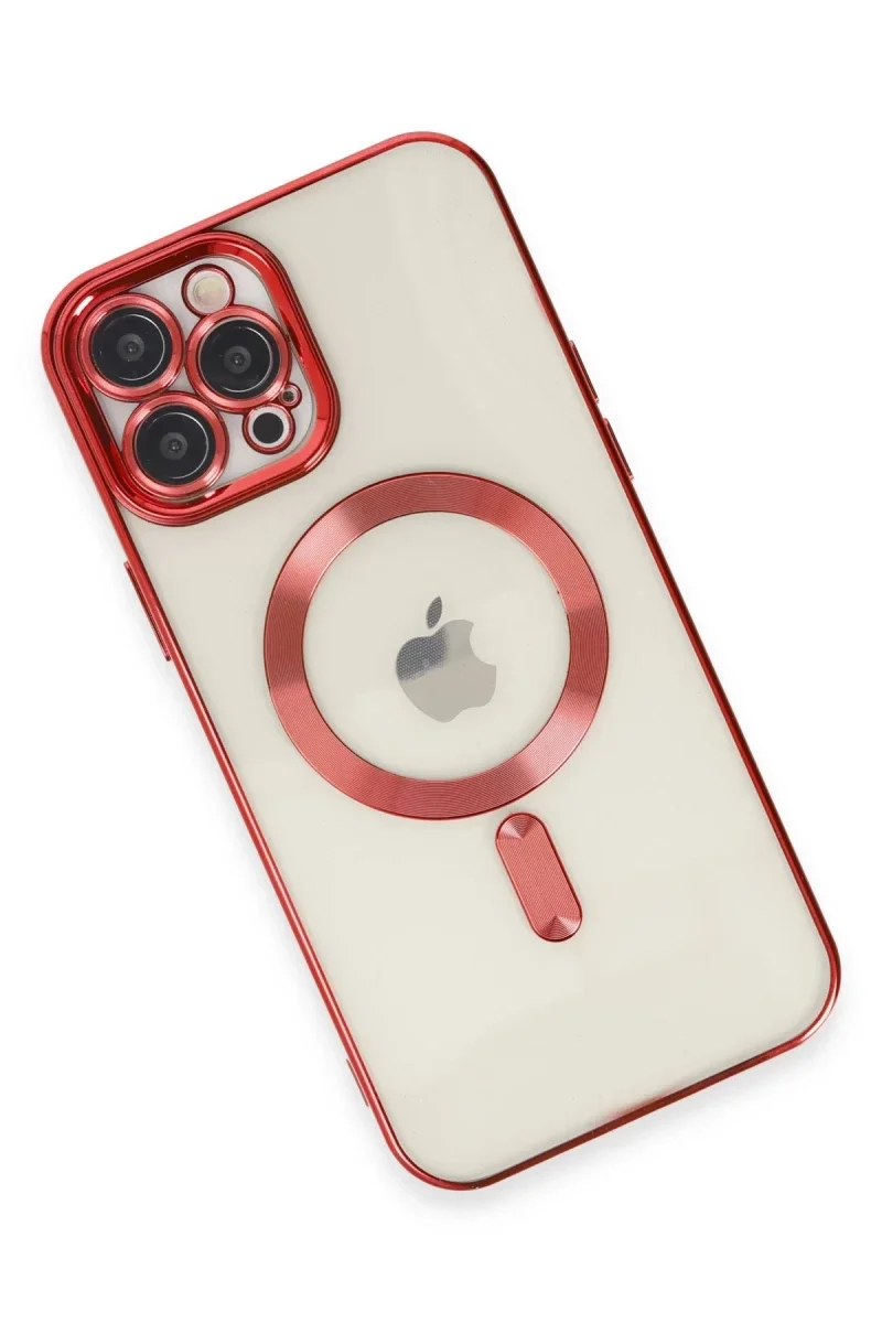 Apple iPhone 12 Pro Max Kılıf Kross Magneticsafe Kapak - Kırmızı Fiyatı, Yorumları ve Özellikleri