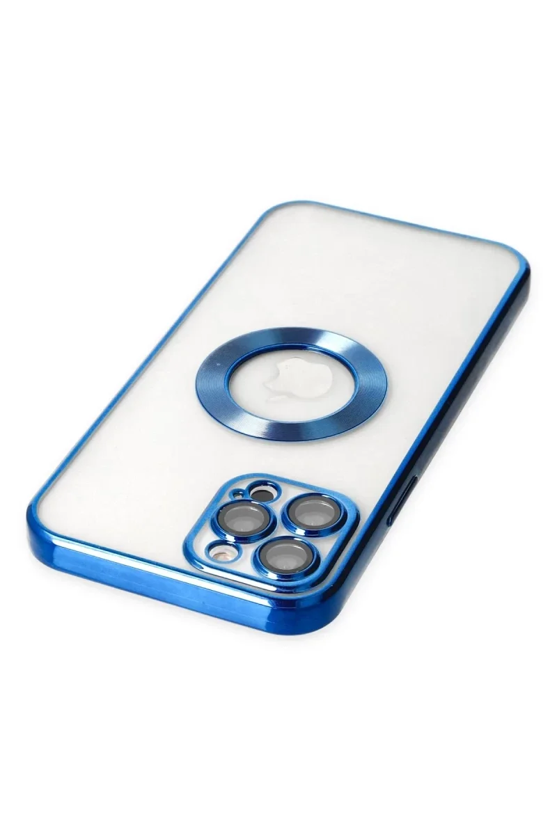 Apple iPhone 12 Pro Kılıf Slot Silikon - Mavi