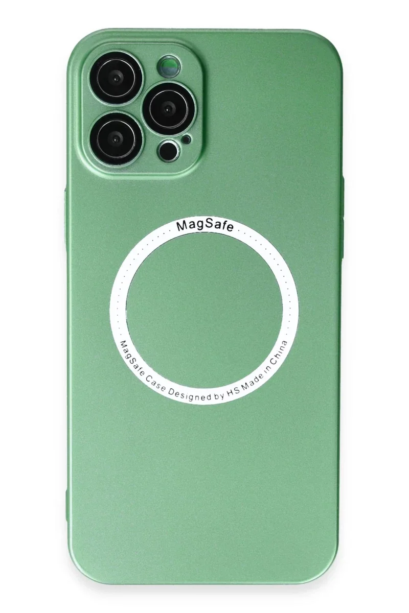 Apple iPhone 12 Pro Kılıf Jack Magneticsafe Lens Silikon - Yeşil Fiyatı, Yorumları ve Özellikleri