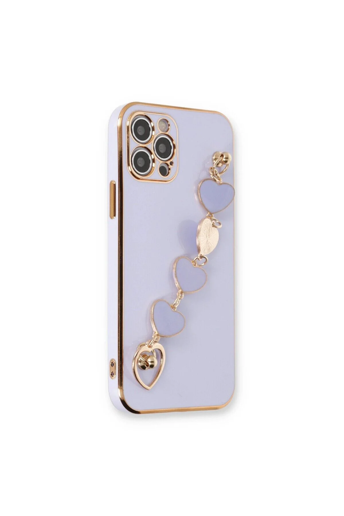 Apple İphone 12 Pro Kılıf Esila Silikon - Lila