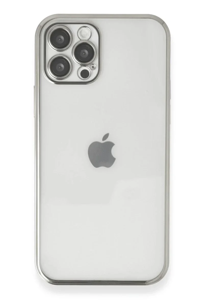 Apple iPhone 12 Pro Max Kılıf Razer Lensli Silikon - Gümüş Fiyatı, Yorumları ve Özellikleri