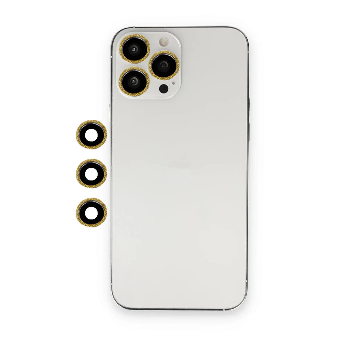 Apple iPhone 12 Pro Shine Kamera Lens - Gold Apple iPhone 12 Pro Shine Kamera Lens - Gold