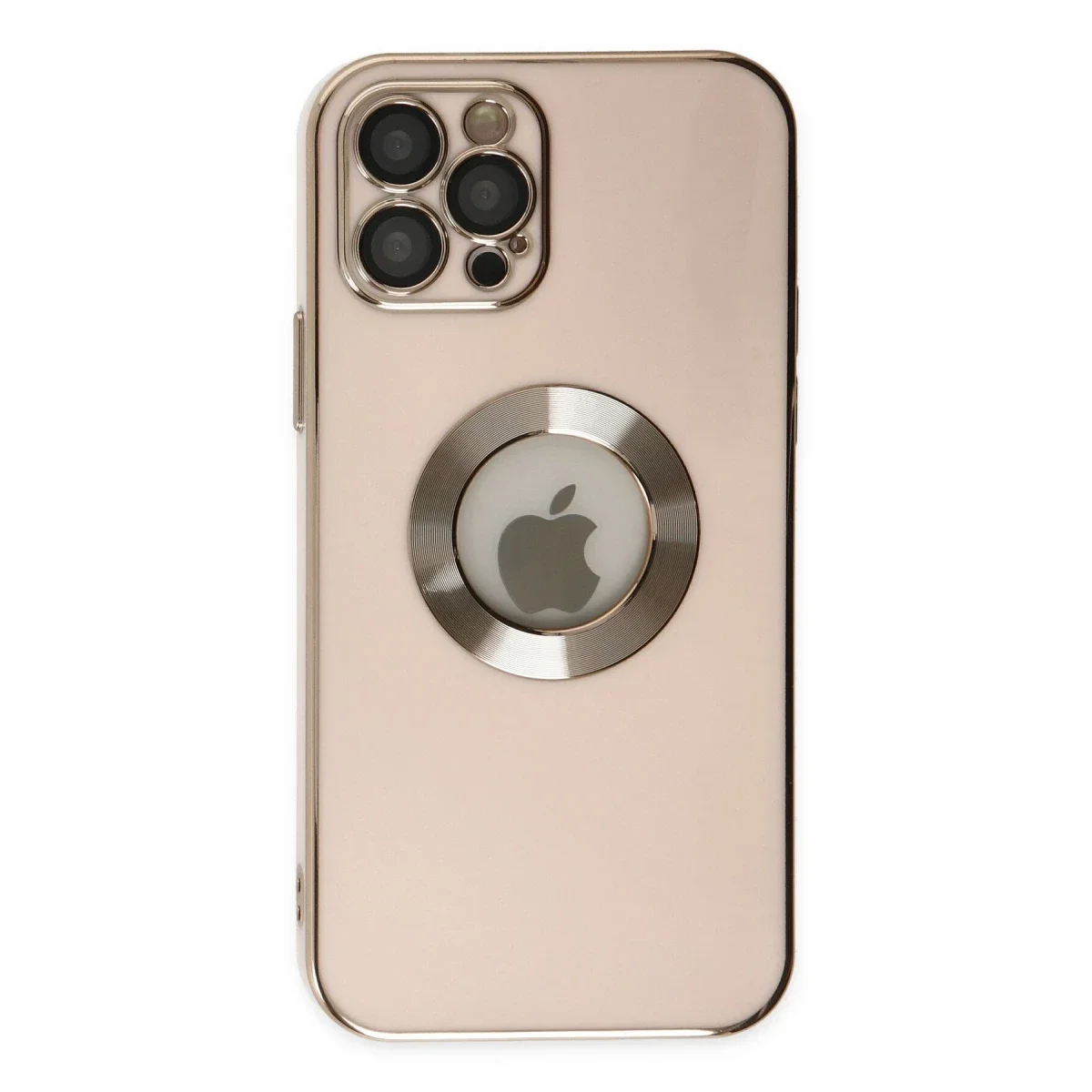 Apple iPhone 12 Pro Max Kılıf Store Silikon - Pembe - Görsel 2