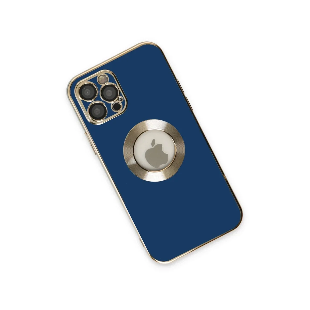 Apple iPhone 12 Pro Max Kılıf Store Silikon - Mavi - Görsel 2